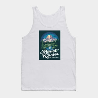 Mount Rainier NP Washington Tank Top